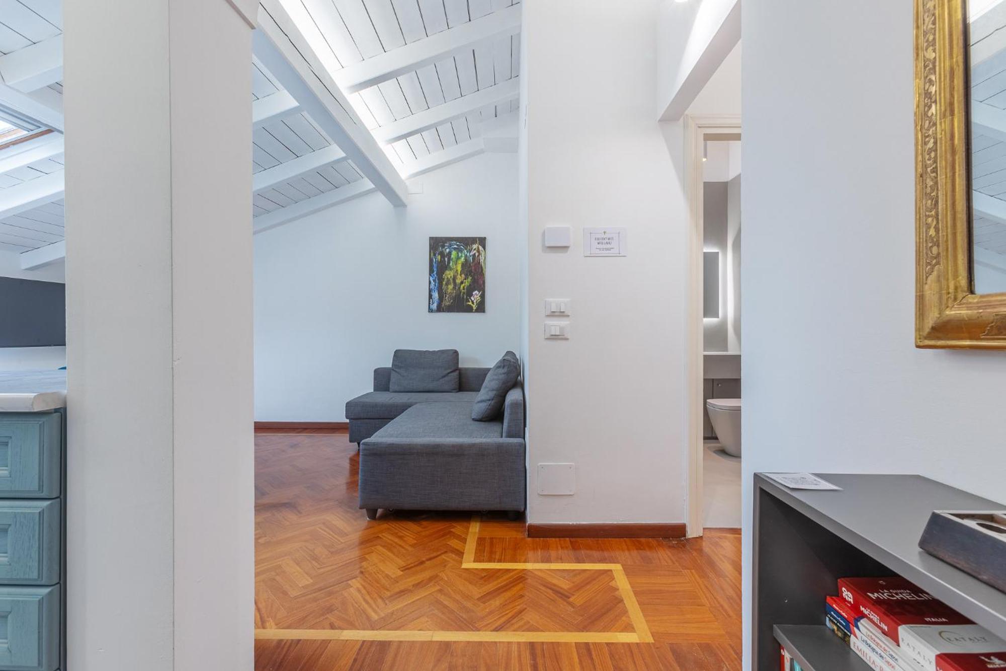 Pratello Elegante E Raffinata Mansarda Appartement Bologna Buitenkant foto